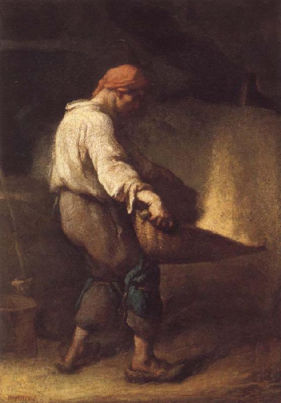 Jean Francois Millet The Winnower China oil painting art